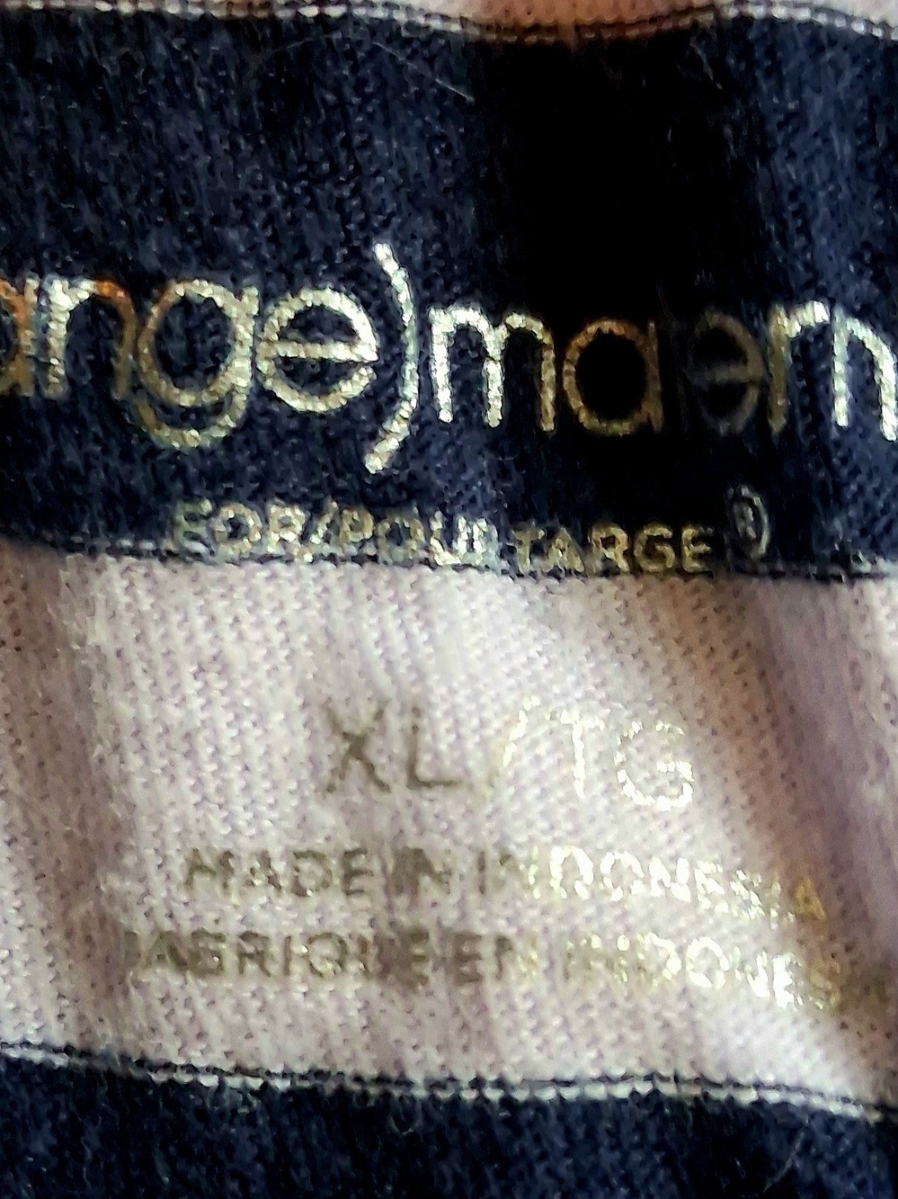 Liz Lange MaternityV-Neck Short Sleeve Top W Side Ruching XL - Picture 3 of 3